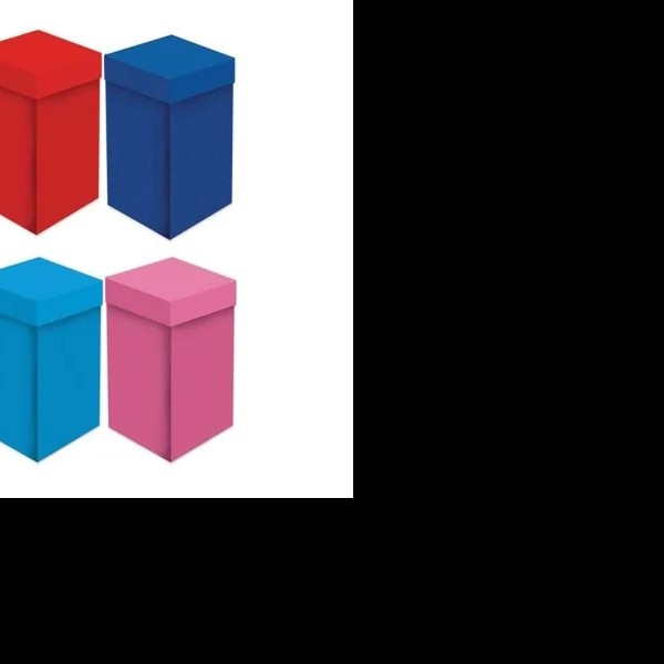 CAJA CUBO COL. LISOS GOSTECH 3 20X20X20CM. PZA